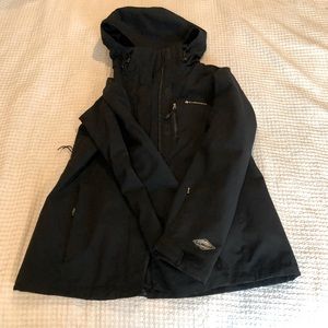 Columbia Interchange 3-in-1 Jacket - Black, Medium
